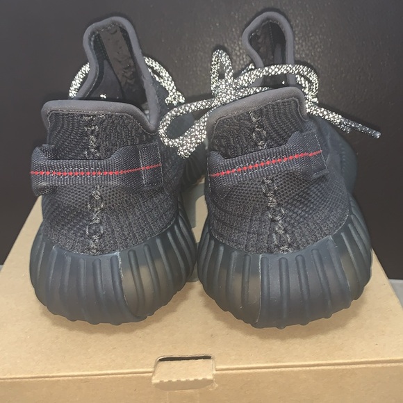 Adidas Yeezy Boost 350 V2 Static Black (Reflective) - Picture 3 of 8